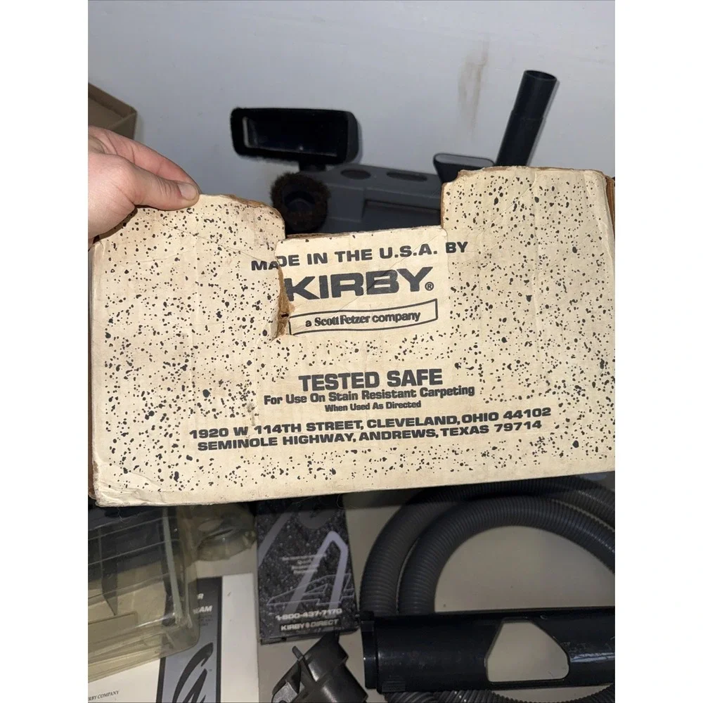 Kirby Attachments G4 Vacuum Piece Accessories Caddy Hose Shampoo System 16+ Piec
